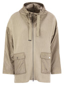 Herno Resort Jacket In Wool And Ultralight Nylon
