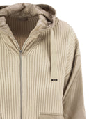 Herno Resort Jacket In Wool And Ultralight Nylon