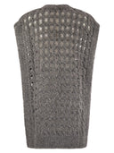 Herno Long Sleeveless Cardigan