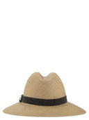 Brunello Cucinelli Straw Hat With Precious Band