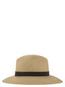 Brunello Cucinelli Straw Hat With Precious Band