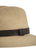 Brunello Cucinelli Straw Hat With Precious Band