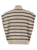 Brunello Cucinelli Dazzling Rayed Net Cardigan