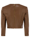 Elisabetta Franchi Top With Necklace And Charm