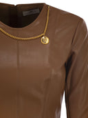 Elisabetta Franchi Top With Necklace And Charm