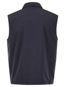 Brunello Cucinelli Water Repellent Microfibre Sleeveless Jacket
