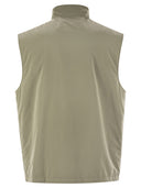 Brunello Cucinelli Water Repellent Microfibre Waistcoat With Thermore® Padding