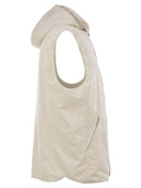 Brunello Cucinelli Water Repellent Microfiber Vest With Thermore® Padding And Detachable Hood