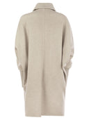 Brunello cucinelli 더블 니트 코트
