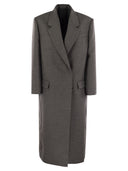 Brunello Cucinelli Cappotto Grigio Scuro