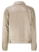 Brunello Cucinelli Four Pocket Jacket In Cotton And Viscose Velvet Sleek With Thermore® Padding And Shiny Tab