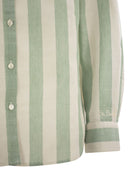 Mc2 Saint Barth Meredith Patterned Cotton Blend Shirt