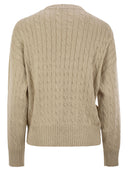 Brunello Cucinelli deslumbrantes cables de algodón