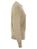 Brunello Cucinelli deslumbrantes cables de algodón