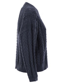 Brunello Cucinelli deslumbrante cable de doble cable jersey