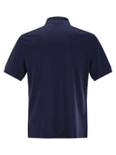 Polo de algodón Brunello Cucinelli con logotipo impreso