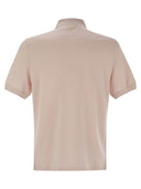Brunello Cucinelli Cotton Polo Shirt With Printed Logo
