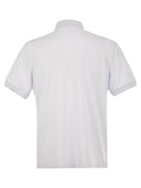 Polo de algodón Brunello Cucinelli con logotipo impreso