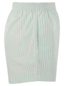 Mc2 Saint Barth Meave Striped Cotton Shorts