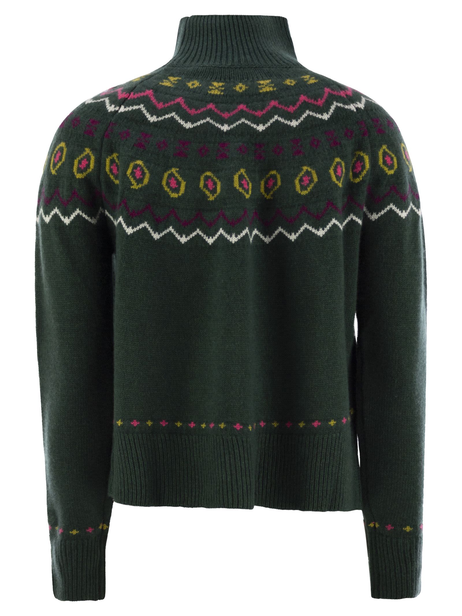 MC2 Saint Barth Wool Blend Jumper与绣花