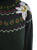 Mc2 Saint Barth Wool Blend Jumper With Embroidery