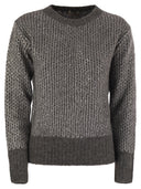 Herno Alpaca And Wool Crewneck Sweater