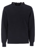 Herno Resort Double Cotton Knit And Nylon Hoodie