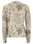 Herno Wollspringer mit Blumenmuster