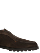 Santoni Suede ankelstøvle uden snørebånd