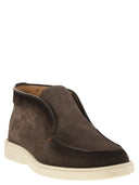 Santoni Suede Desert Boot