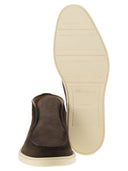 Santoni Suede Desert Boot