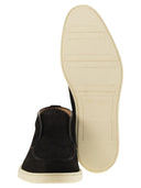 Santoni Suede Desert Boot