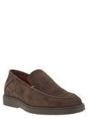 Mocassina in pelle scamosciata Santoni