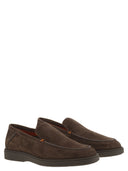 Mocassina in pelle scamosciata Santoni