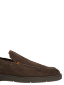 Mocassina in pelle scamosciata Santoni