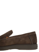 Mocassina in pelle scamosciata Santoni
