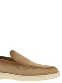 Santoni Suede Moccasin