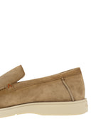 Santoni Suede Moccasin
