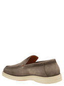 Santoni Suede Moccasin