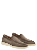 Santoni Suede Moccasin