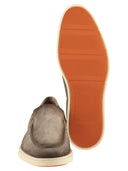 Santoni Suede Moccasin