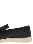 Santoni Suede Moccasin