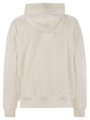Brunello Cucinelli Lightweight Stretch Cotton Fleece Topwear With Zip, Hood And Shiny Trims