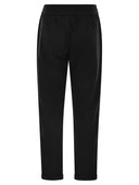 Brunello Cucinelli Track Trousers In Lightweight Stretch Cotton Fleece With Moniline