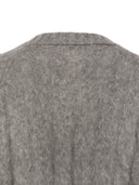 Brunello Cucinelli Wool And Mohair Sweater With Monili