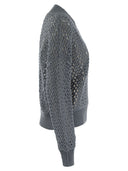 Brunello Cucinelli Mesh Jersey w techno Cotton