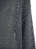 Brunello Cucinelli Mesh Jersey w techno Cotton