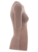 Elisabetta Franchi Ribbed Jumper With Pocket