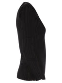Elisabetta Franchi Viscose Knit Shirt With Logo Details
