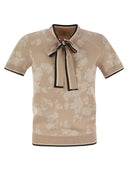 Elisabetta Franchi Floral Jacquard Jumper